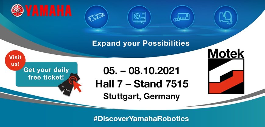Yamaha to demonstrate latest robots for industrial automation at Motek 2021